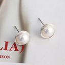 Freshwater Pearl Bridesmaids Wedding Jewelry Stud Earrings